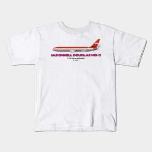 McDonnell Douglas MD-11 - LTU International Kids T-Shirt